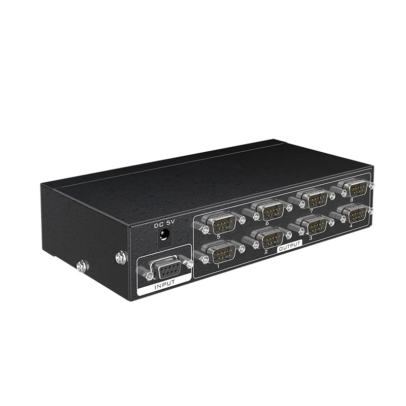 MT-VIKI High Quality Hot Selling 1x8 1 Input 8 Output 8 Port Rs232 Splitter