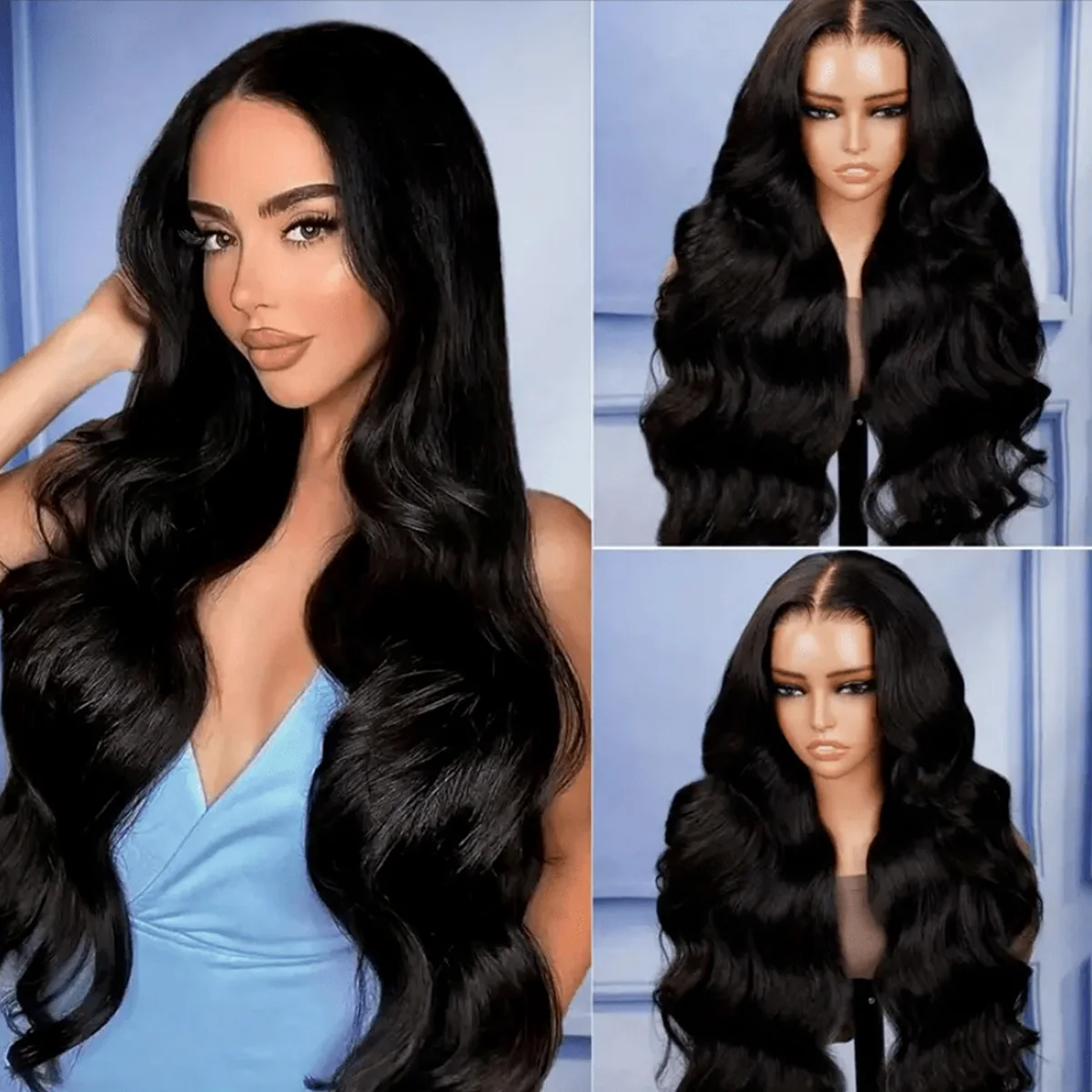 36 Inch Body Wave Human Hair Wigs 13x4 13x6 For Women 200 Density Lace Front Wigs Human Hair