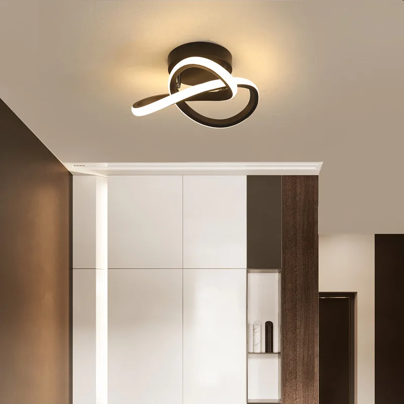 Nordic modern minimalist ceiling lamp corridor corridor decorative lighting porch creative lamps AC85-265V