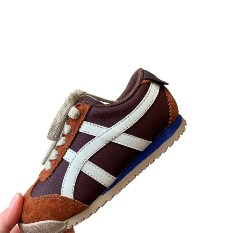 

2025 autumn new children's sports shoes boys' fashionable retro soft soled Forrest Gump shoes girls' lightweight casual shoes 26