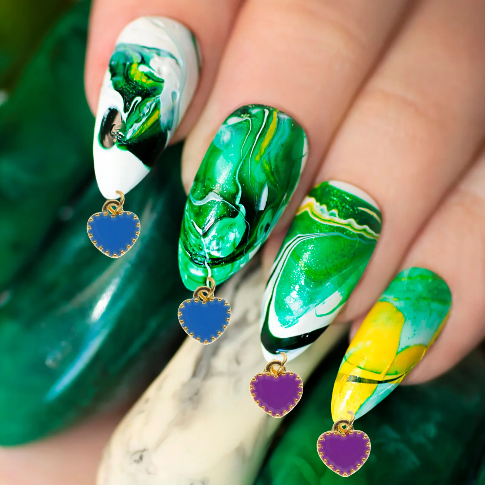 

1 комплект, подвески из сплава зодиака, шикарный дизайн ногтей, декор «сделай сам», изысканные аксессуары для маникюра, уникальное модное украшение для ногтей для женщин и девочек