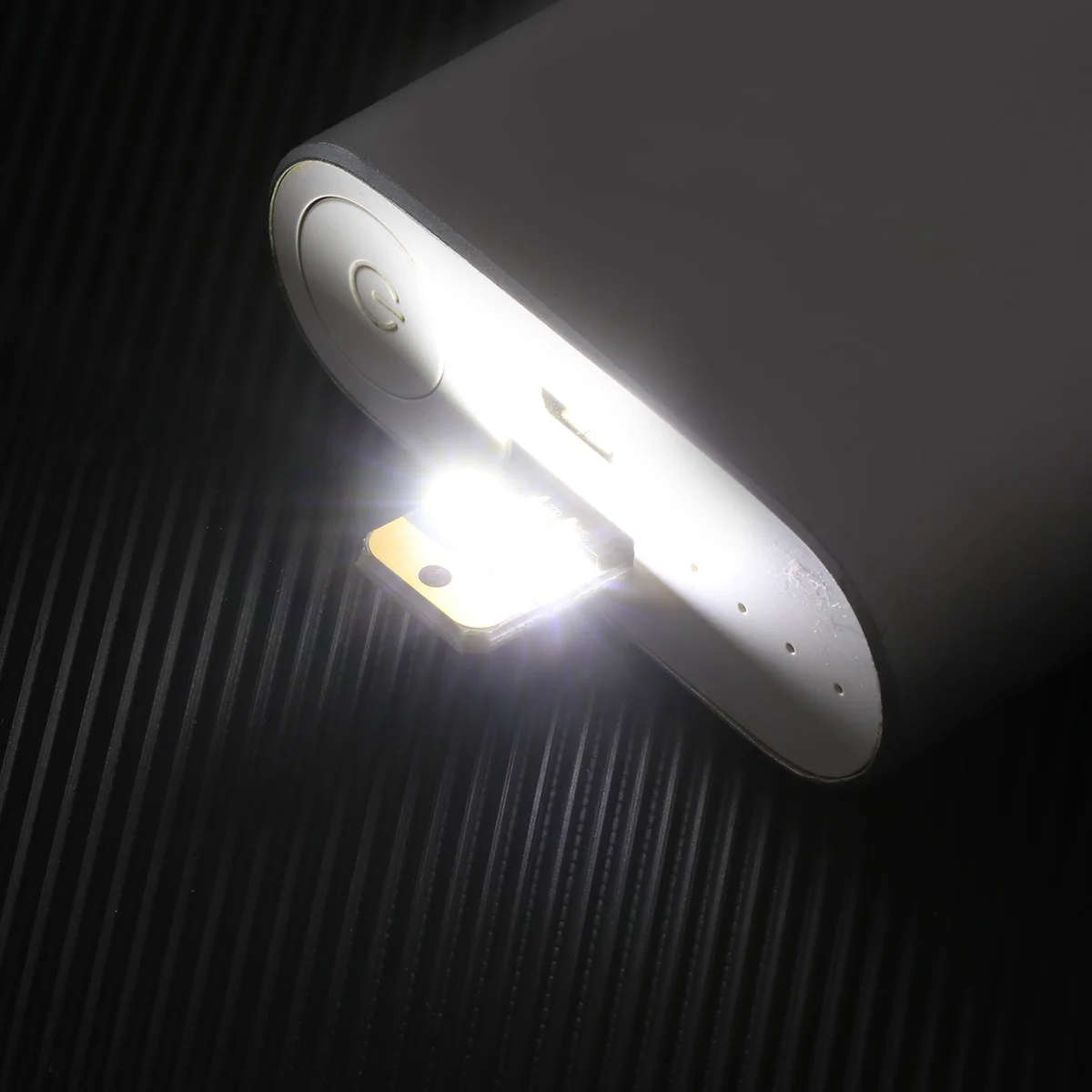 

5 PCS/Set USB Mini Light LED Camping Lights Ultra Thin Keychain Lamp Size Bulb Small