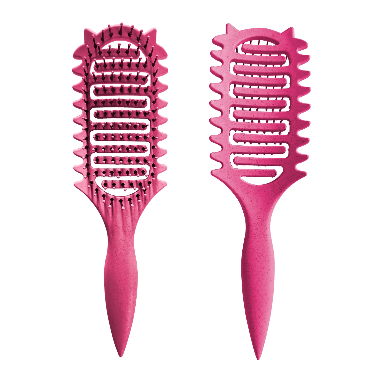 1Pc New Curl Define Styling Hair Brush Comb Shaping Men's Women's Reduce Pulling Curl Separation For Defined Curls Salo Styling