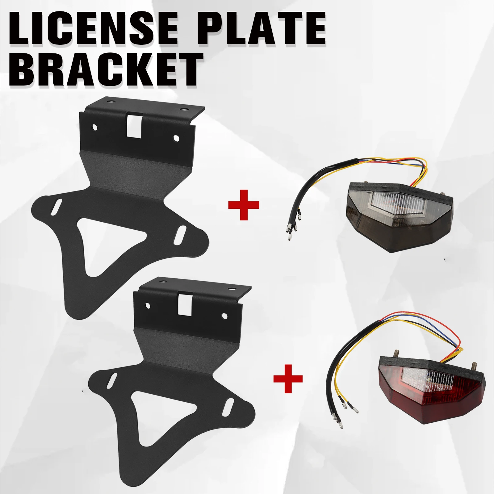 

For Honda CRF300L CRF 300L 2021 2022 2023 2024 CRF 300 L Rear Fender Tail Tidy License Plate Holder Motorcycle Frame Bracket