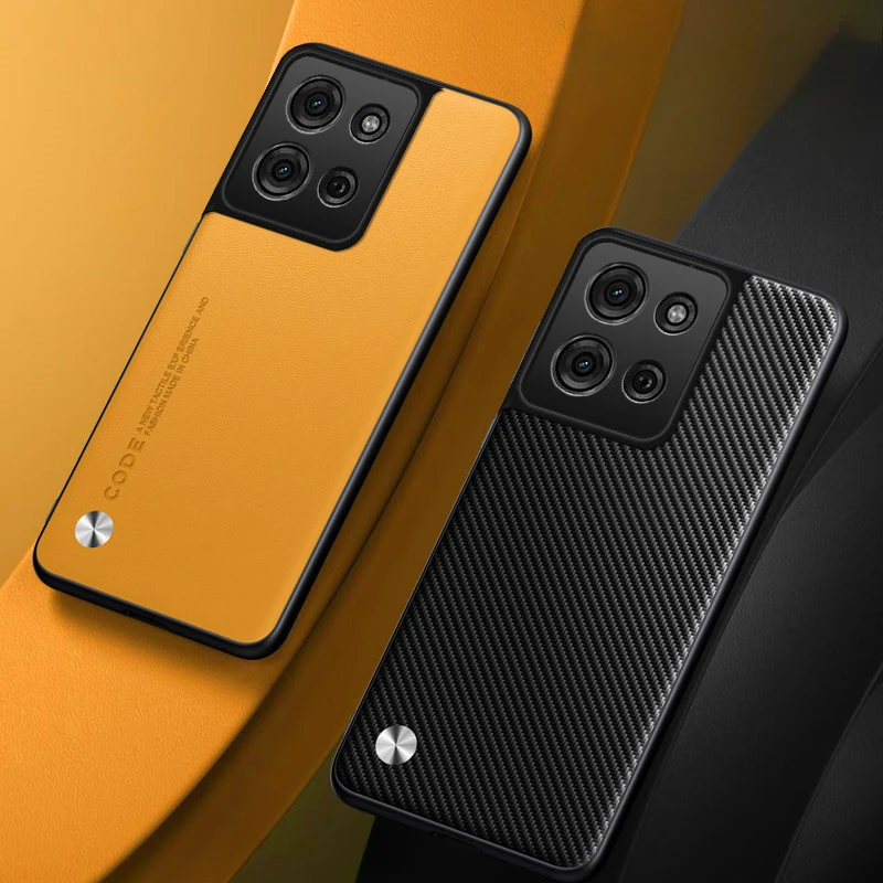 G75 Luxury PU Leather Case For Motorola Moto G75 G55 G35 G85 Edge 50 Fusion 40 Neo Cover Matte Silicone Protection Phone Cases