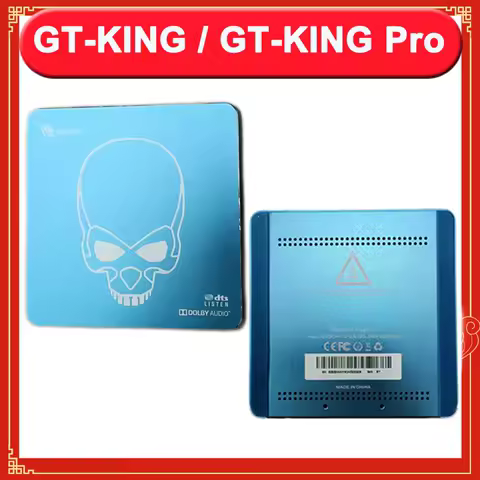 Original GT-King Pro TV Box WiFi 6 HiFi Set Top Box 4K UHD GT-King TV Box STB IPSTB IPTV S922X-H Dolby Audio DTS Listen HDMI