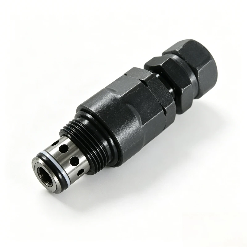 Pilot Operated Pressure Relief Valve XYF15 01 Manual Adjustable Pressure Regulator For Crane Hydraulic Control System