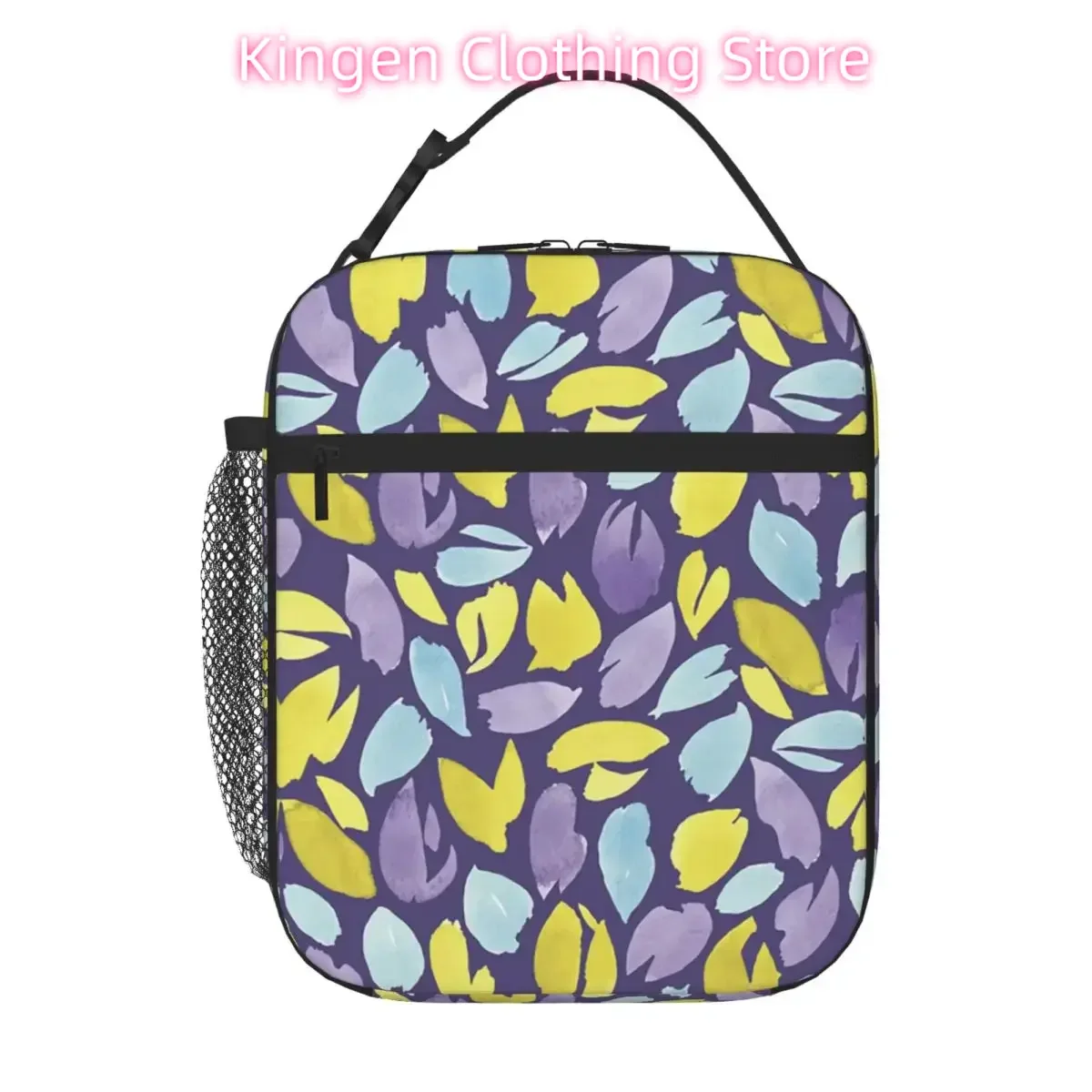 

Мультяшная трендовая студенческая портативная изолированная сумка для обеда, подходит для путешествий на открытом воздухе, школы или работы, портативная сумка для бенто