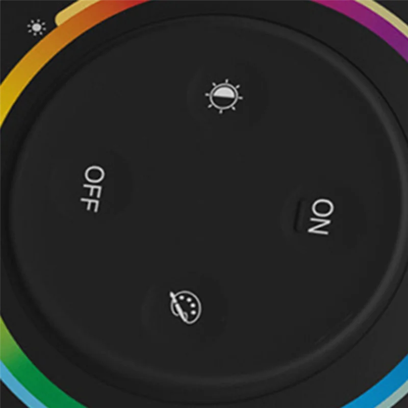 

FEDI-S2 2.4G Wireless RGBCCT Zone Panel Remote For Color Temperature RGB+CCT LED Strip Temperature Dimmer Switch A