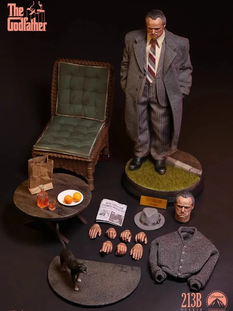 

Damtoys Dam The Godfather 1972 1/6 Vito Corleone Golden Age Dms033 Action Figure Collection Model Toy