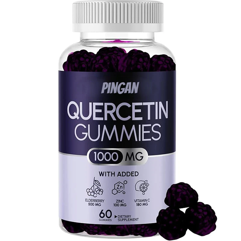 Quercetin Super Soft Candy+VitaminC+Zinc+Elderberry Adult,Children's Immunity|High Efficiency Zinc Quercetin Soft Candy,Immunity