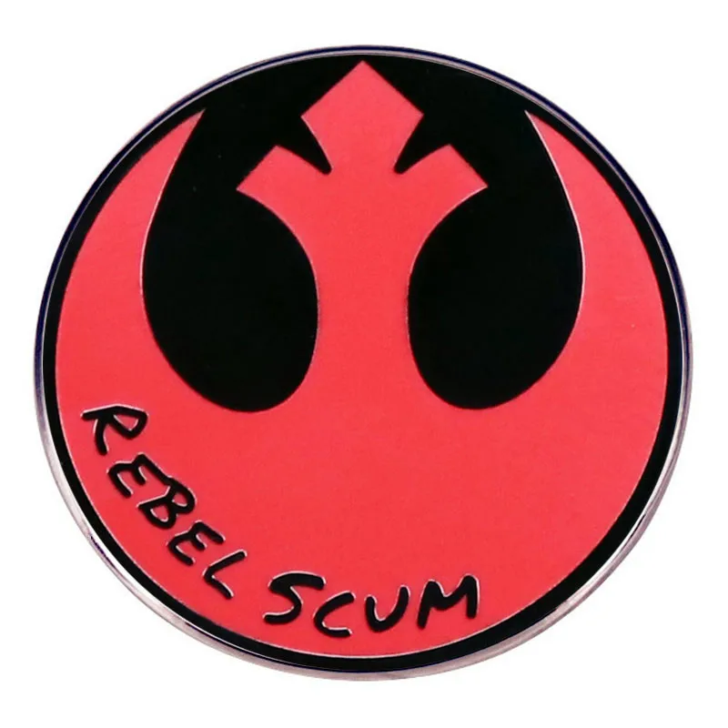 

Star Wars Rebel Alliance Enamel Pin Anime Brooches For Women Lapel Pins Badge on Backpack Costume Accessories Fashion Jewelry