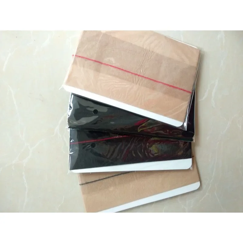 12D Vintage Cuban back line with Heel Toe reinforcement high waist pantyhose crotchless Tights for sexy dance sm game