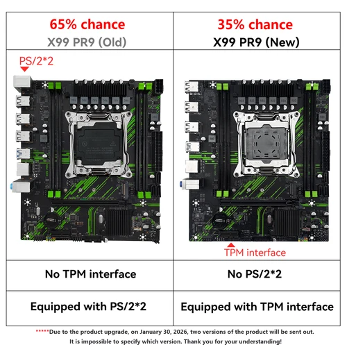 Imagen 2 del producto MACHINIST PR9 X99 placa base Combo Intel Xeon E5 2680 V3 CPU + DDR4 8GBx2 2133MHz RAM de doble canal opcional kit de computadora
