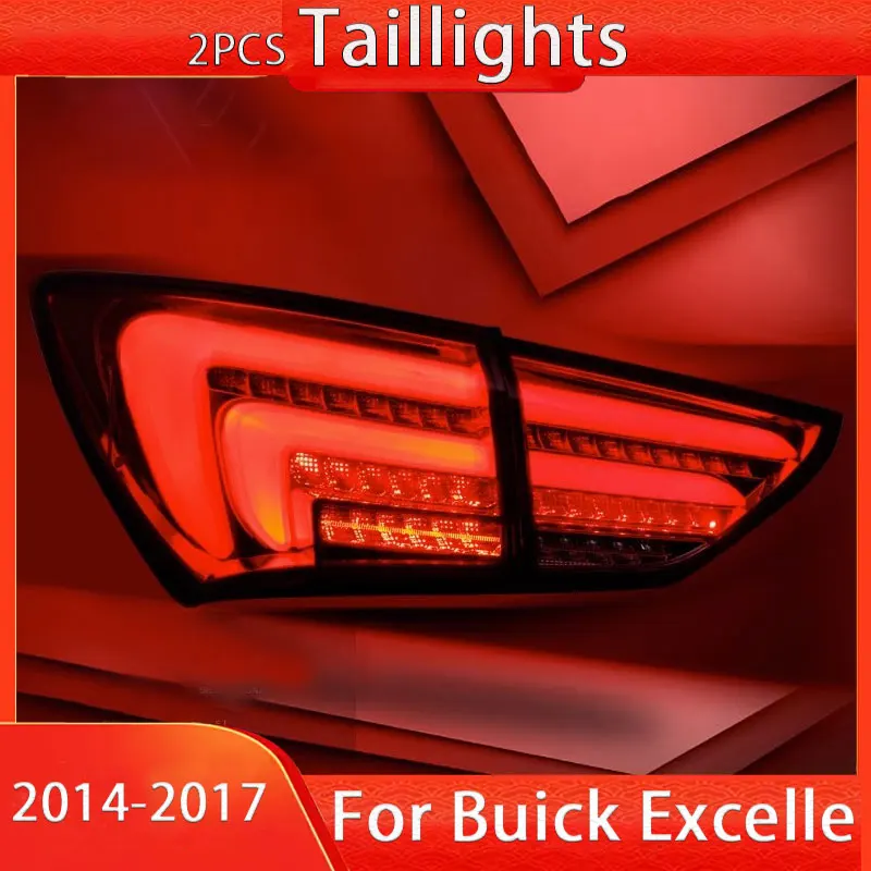 Car Taillight For Buick Excelle LED Tail Light 2014-2017 Excelle Fog Brake Turn Signal Automotive Accessories