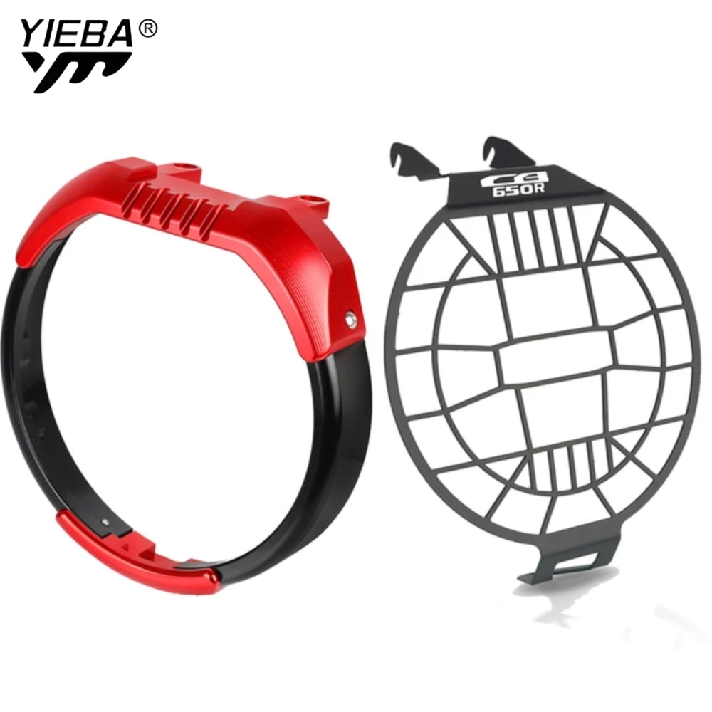 

2023 For HONDA CB650R CB1000R 2018 2019 2020 2021 2022 Moto Headlight Head Light Guard Protector Cover Protection Grill CB 650 R