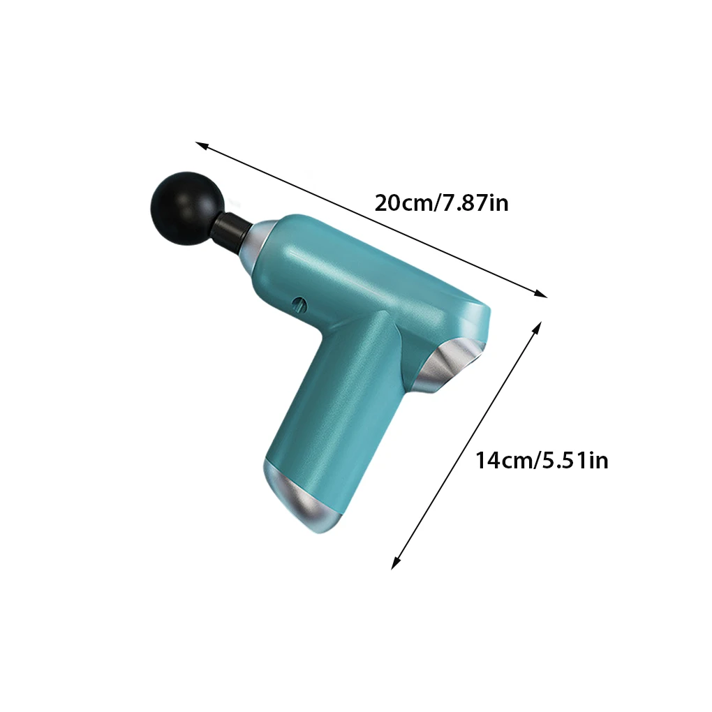 Fascia Massager LCD Muscle Massaging Vibrating Relaxation with 4 s