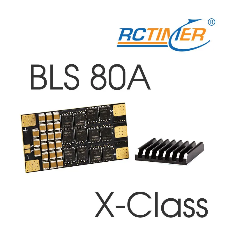 

BLS BeeRotor FPV Racing LHeli_S ESC 80A Input 2-8S X-CLASS Drone