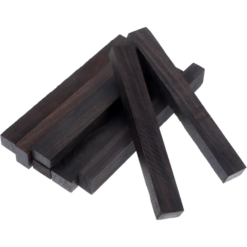 

ABZV-деревянные заготовки для ручек, 8 шт., для токарной обработки дерева, принадлежности для рукоделия «сделай сам», наборы для изготовления ручек и аксессуары в экзотическом дереве