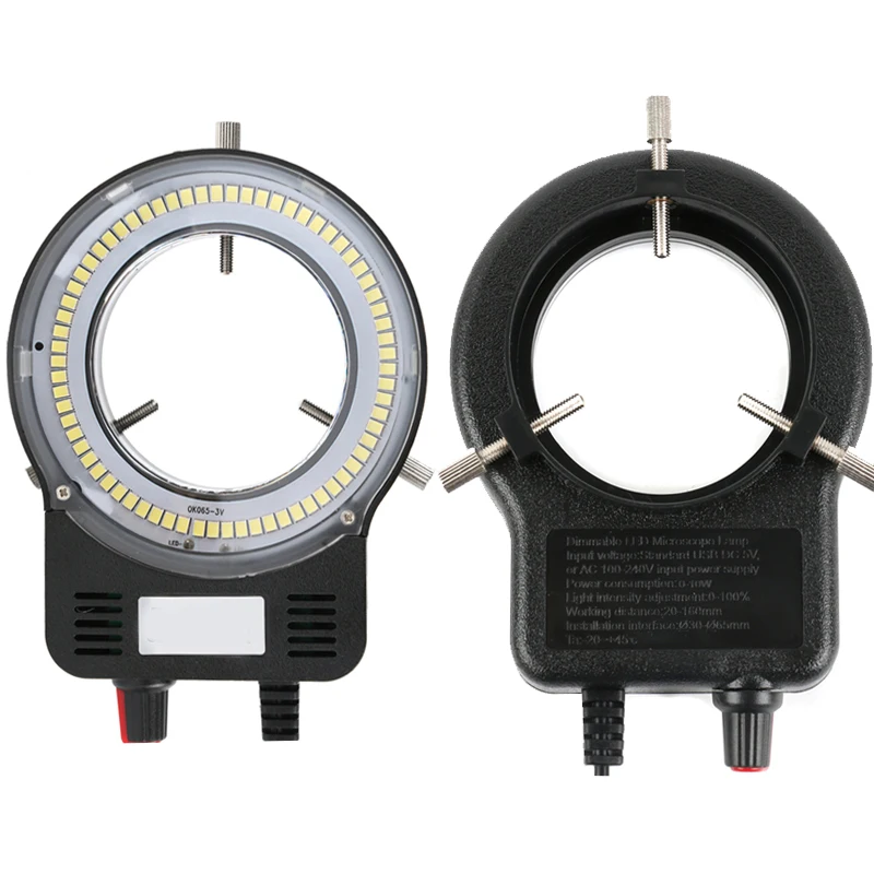 70 LED SMD Hochintensive Beleuchtung USB-Ringlicht Einstellbares Fülllicht für Stereo-Trinokularmikroskope & PCB IC Reparaturkamera