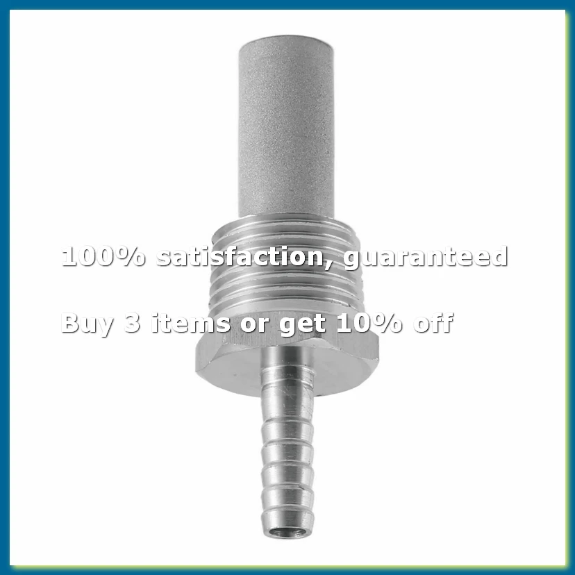 Home Brewing Inline Oxygenation Diffusion Stone Aeration Stone 1/2 Npt Carbonation Stone-DTB1