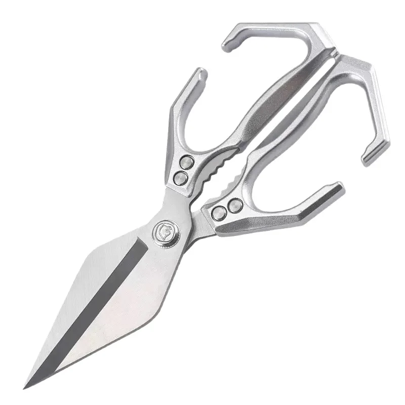 

Kitchen Poultry Shears Stainless Steel Food Chicken Bone Scissors Heavy Duty Non-Slip Comfortable Handle Sharp Multifunctional
