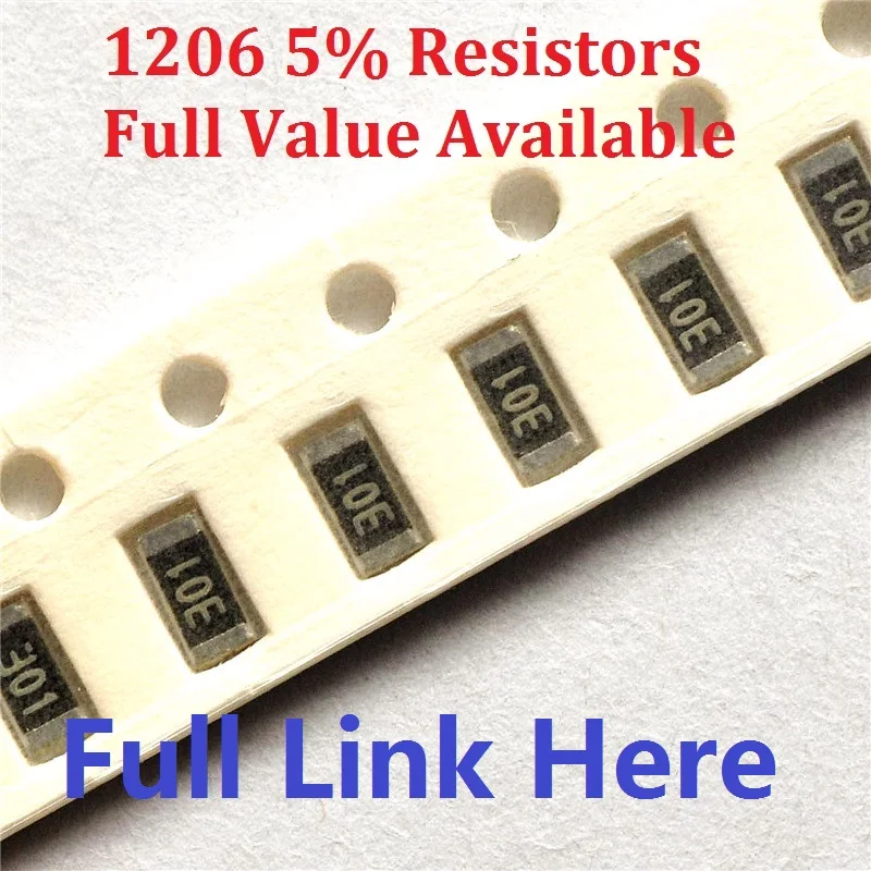 300PCS Smd Chip Res… - image
