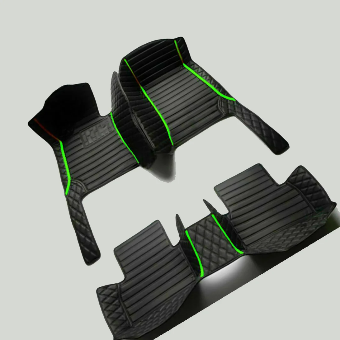 

New Custom Car Floor Mats For Audi A8 2002-2017 years Auto Carpets Foot Coche Accessories Waterproof Leather Liners