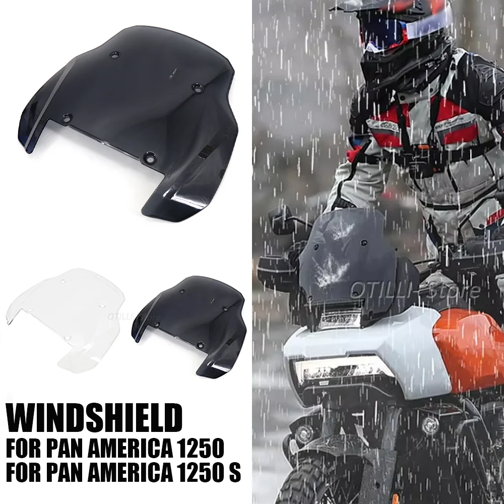 

Modification accessories Windshield WindScreen Front Screen Windshield FOR HARLEY PAN AMERICA 1250 S PA1250 PANAMERICA1250 2021