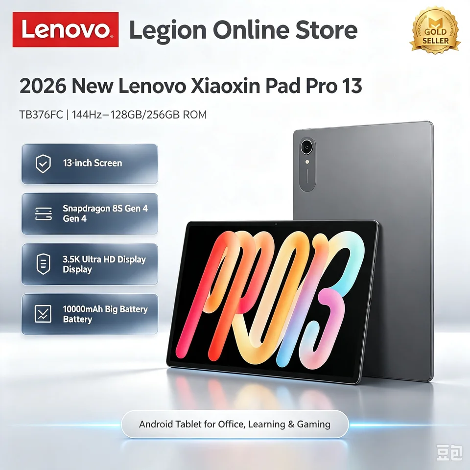 Lenovo YOGA Pad Pro 12.7 Tablet 12GB 512GB Snapdragon 8 Gen 3