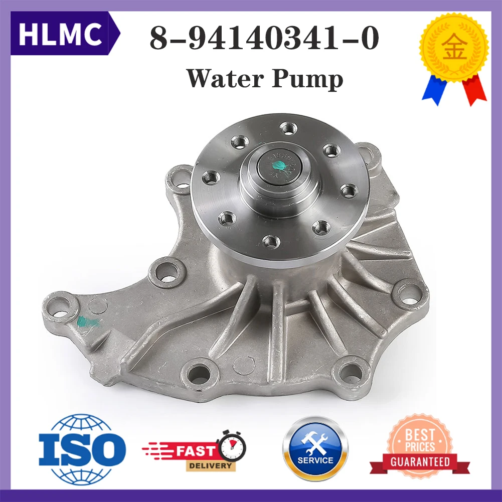 ZAXIS70 ZAXIS75 SY75 SK70SR  Engine 4JB1 Excavator Spare Parts Water Pump 8941403410 8-94140341-0