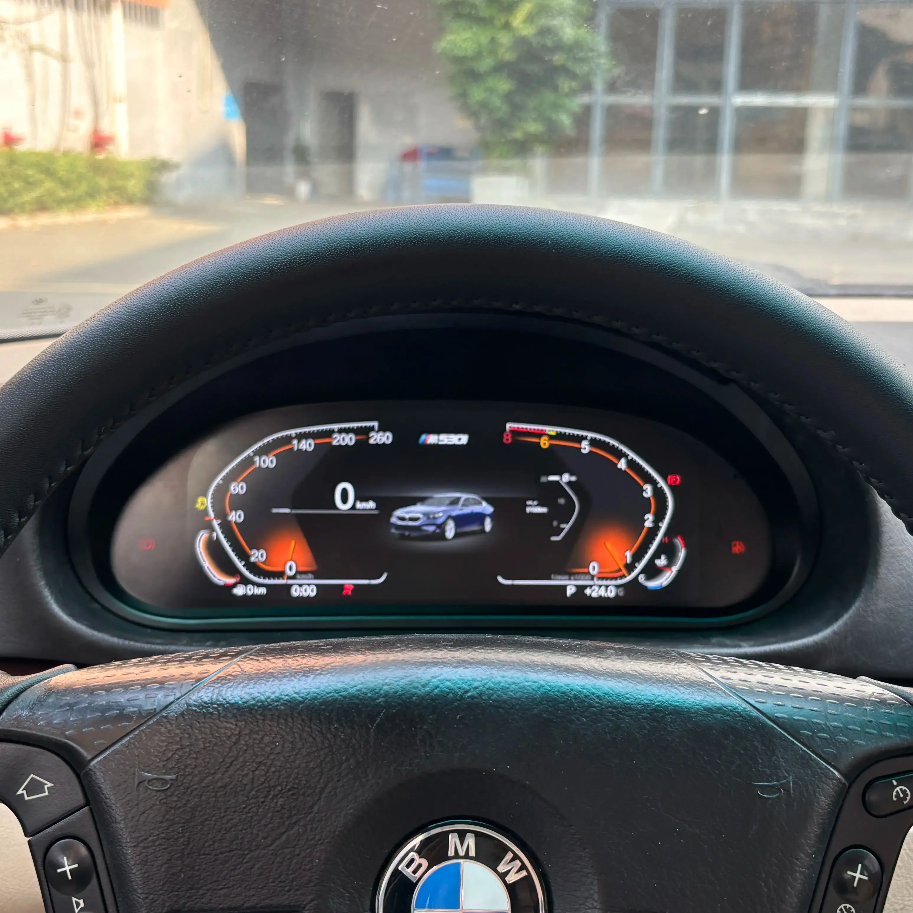 NEW 10 UI Cluster Dashboard For BMW 3 Series M3 E46 1998-2004 Speedometer LCD Instrument Panel Digital Instrument