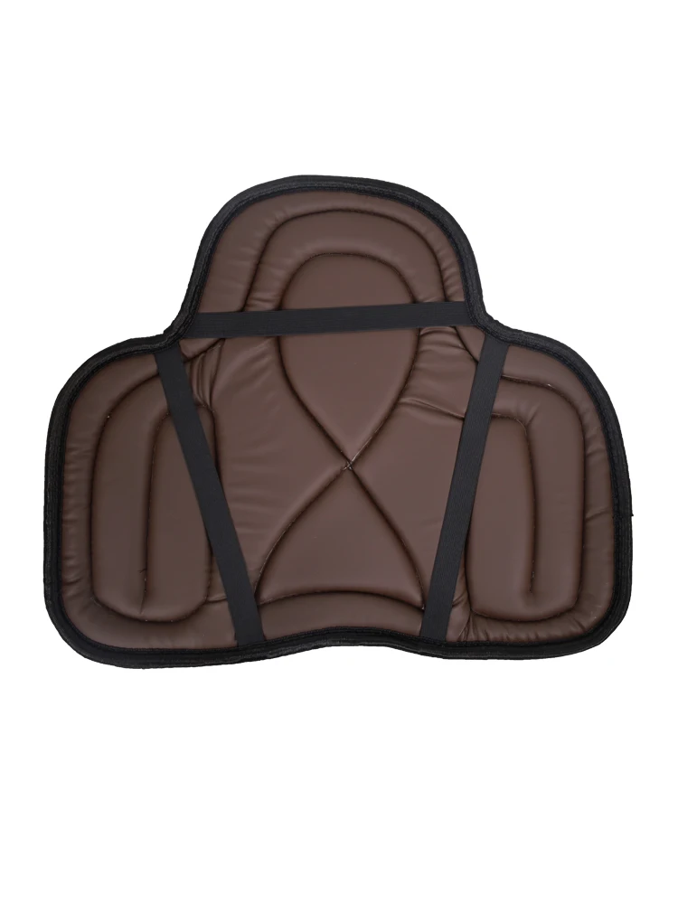 وسادة سرج من القطن الخالص ماصة للصدمات، معدات الفروسية، وسادة مقعد مريحة مضادة للاهتزاز، مستلزمات ركوب الخيل