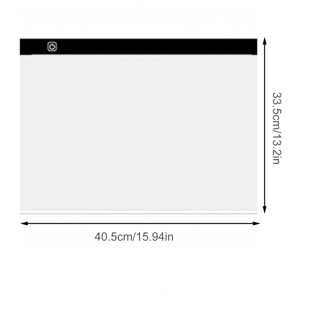 LED-Kopiertafel, A4-Zeichenbrett, Malschablonen, Animation, ultradünne Kopierwerkzeuge, einstellbare Helligkeit, A4-Tracing-Brett