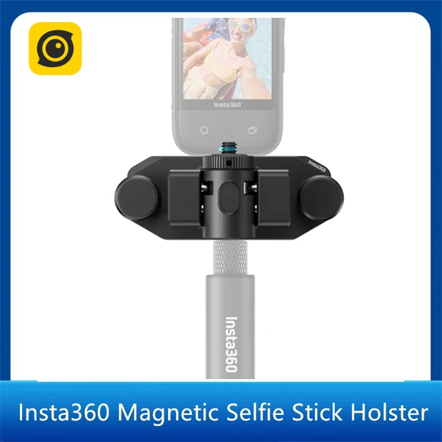 Insta360-Magnetic自撮り棒ホルスター、オリジナルアクセサリー、insta 360、x4、ace pro、go 3、x3、x2、1つ、x  1つ、1つ、rs、go 3s - AliExpress