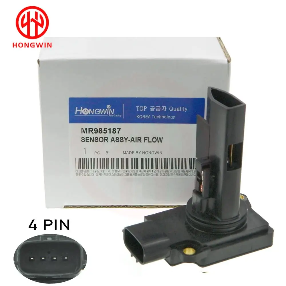 NEW Mass Air Flow Meter MAF Sensor OEM MR985187 E5T60171 Fits Mitsubishi Eclipse Endeavor Galant Lancer 1.8 EVO Outlander ASX