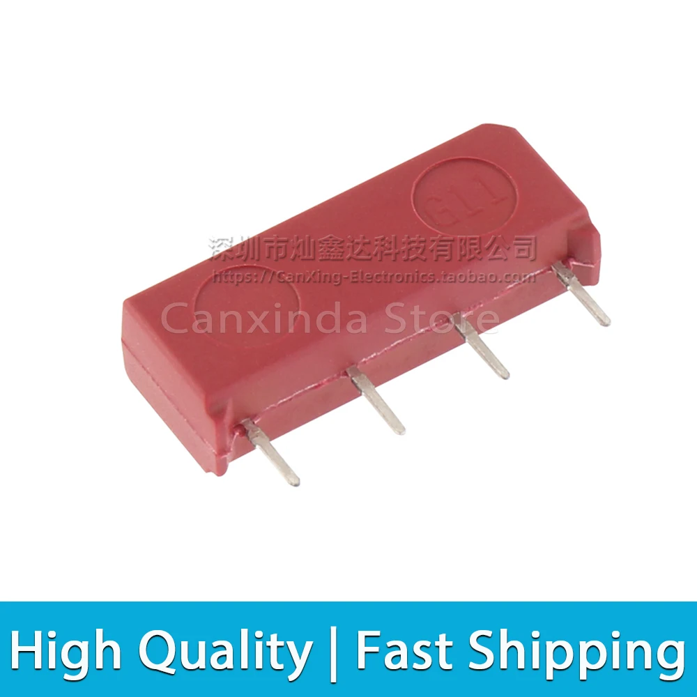 5pcs COTO-9000-0045 SIP4 Dry Reed Relay 5V 1A 10W Normally Open Signle Pole Signle Throw SPST