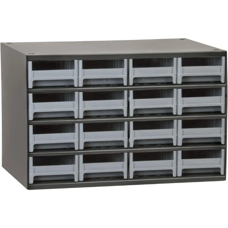 

19416 Steel Parts Garage Storage Cabinet Organizer for Small Hardware, Nails, Screws, Bolts, Nuts, and More