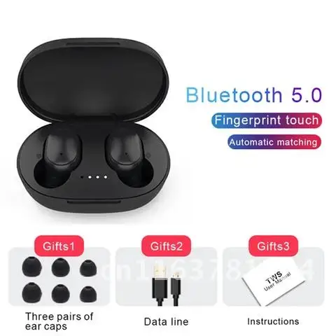 

Bluetooth Earphones Wireless Earbuds With Microphone Waterproof Sport Headphones Noise Cancelling Headsets For smart phone