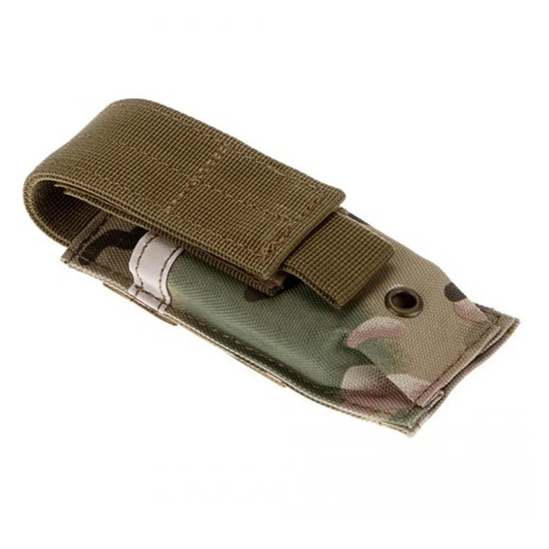 Etui na latarkę Molle, uchwyt na latarkę, pojedyncza torba na magazynki, kabura na nóż, M5, EDC, 9 mm, torba na talię do polowania na zewnątrz