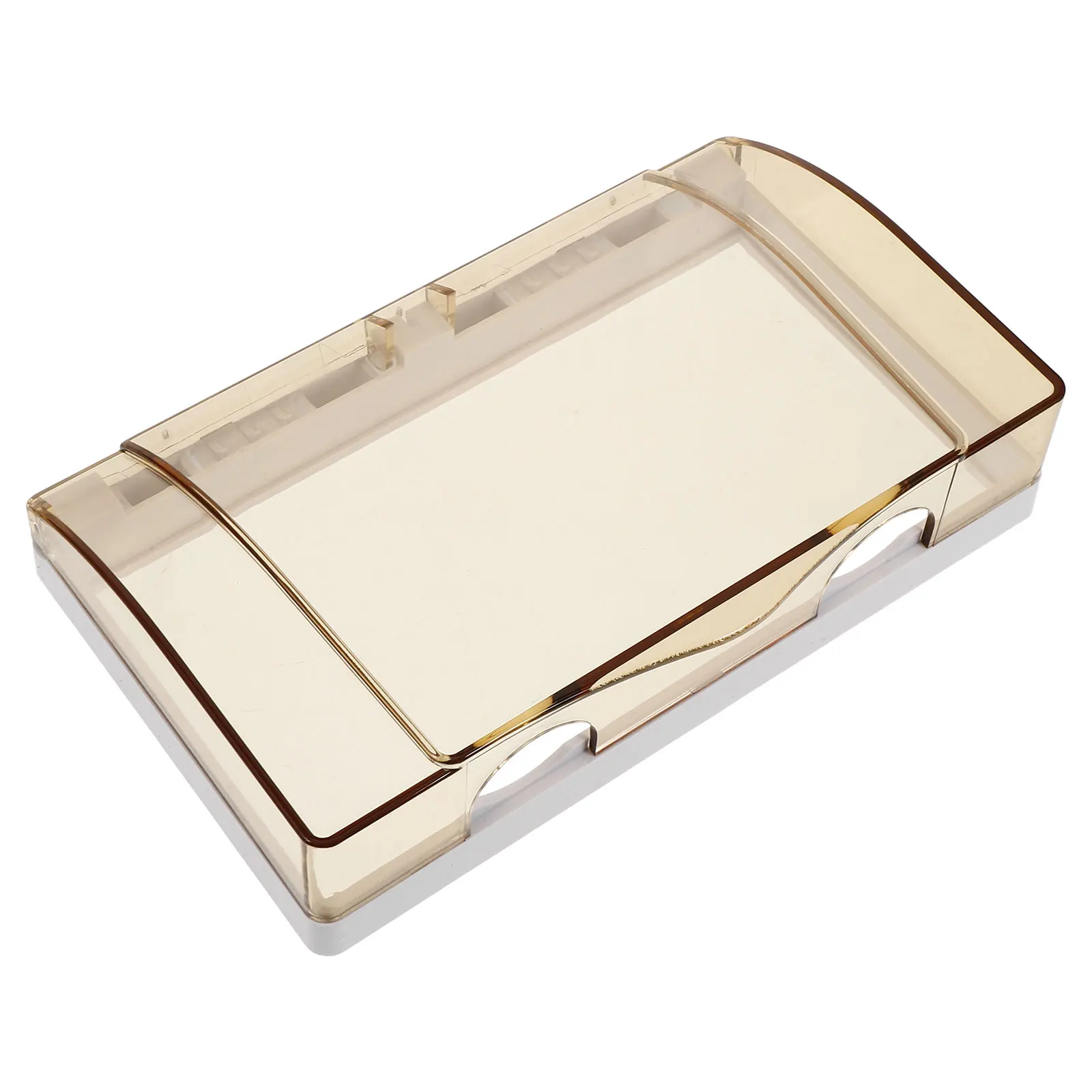 

Durable 86-Type Double Gang Outlet Cover Water Resist Adhesive Design Golden Color Bath Socket Shell Protector Panel Accessories