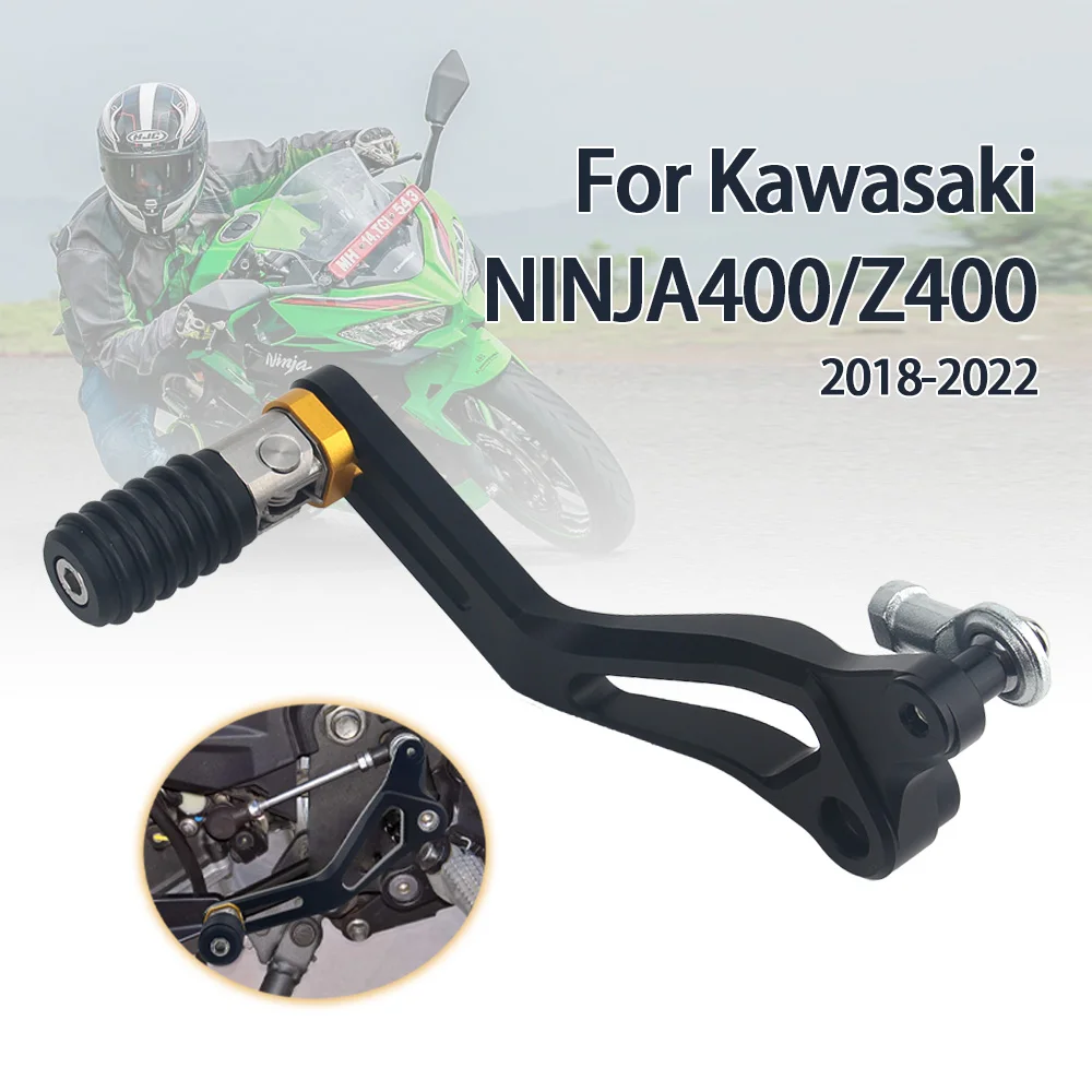 

Fit For Kawasaki Z400 Z500 NINJA400 NINJA500 Z 400 500 CNC Aluminum Adjustable Folding Gear Shifter Shift Pedal Lever Motorcycle