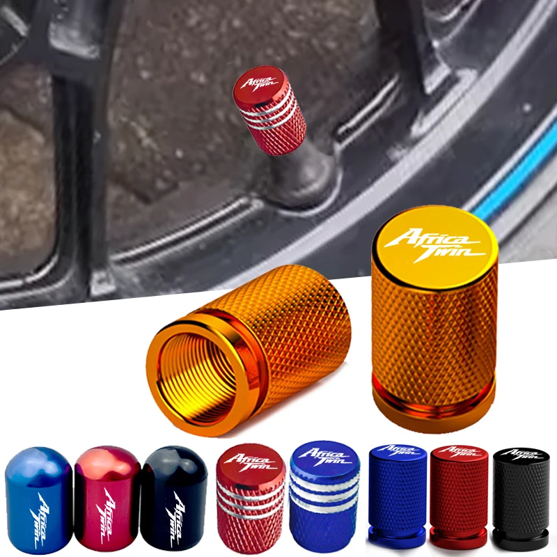 

2pcs Motorcycle Tyre Rim Air Port Tire Valve Wheel Stem Caps Covers for Africa Twin CRF1000L CRF1000L CRF1100 CRF1000 L