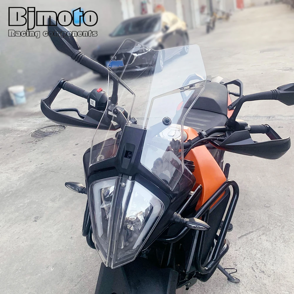 Motorcycle Windshield For K-TM 390 ADV Adventure 2020 2021 Front Screen Windscreen Air Deflector Wind Shield