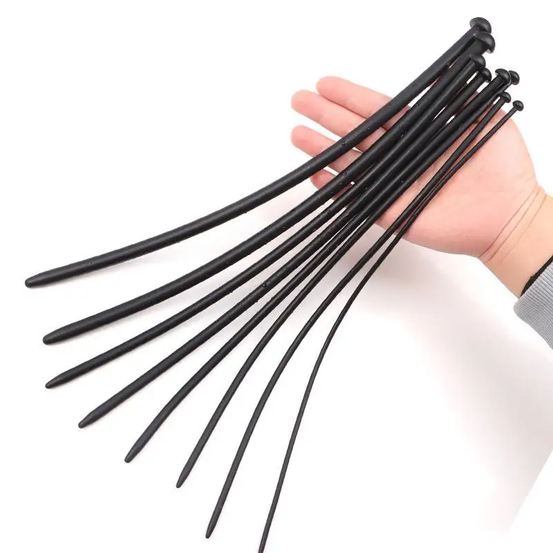 Silicone Solid Urethral Dilator Urethral Stimulation Gay Horse Eye Stimulator Male Urethral Catheter Super Long view 3