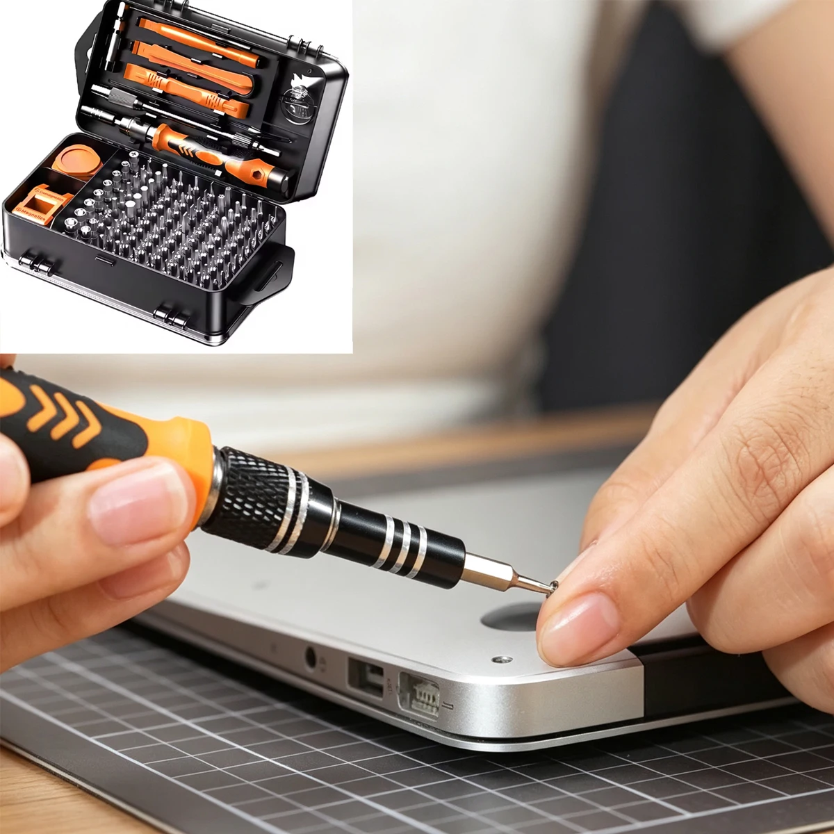 115 in 1 Magnetic Screwdriver Set Sets Toolbox Full Cell Phone Tool Repair Kit Multifunctional Tools Equipment Phones Hand Job