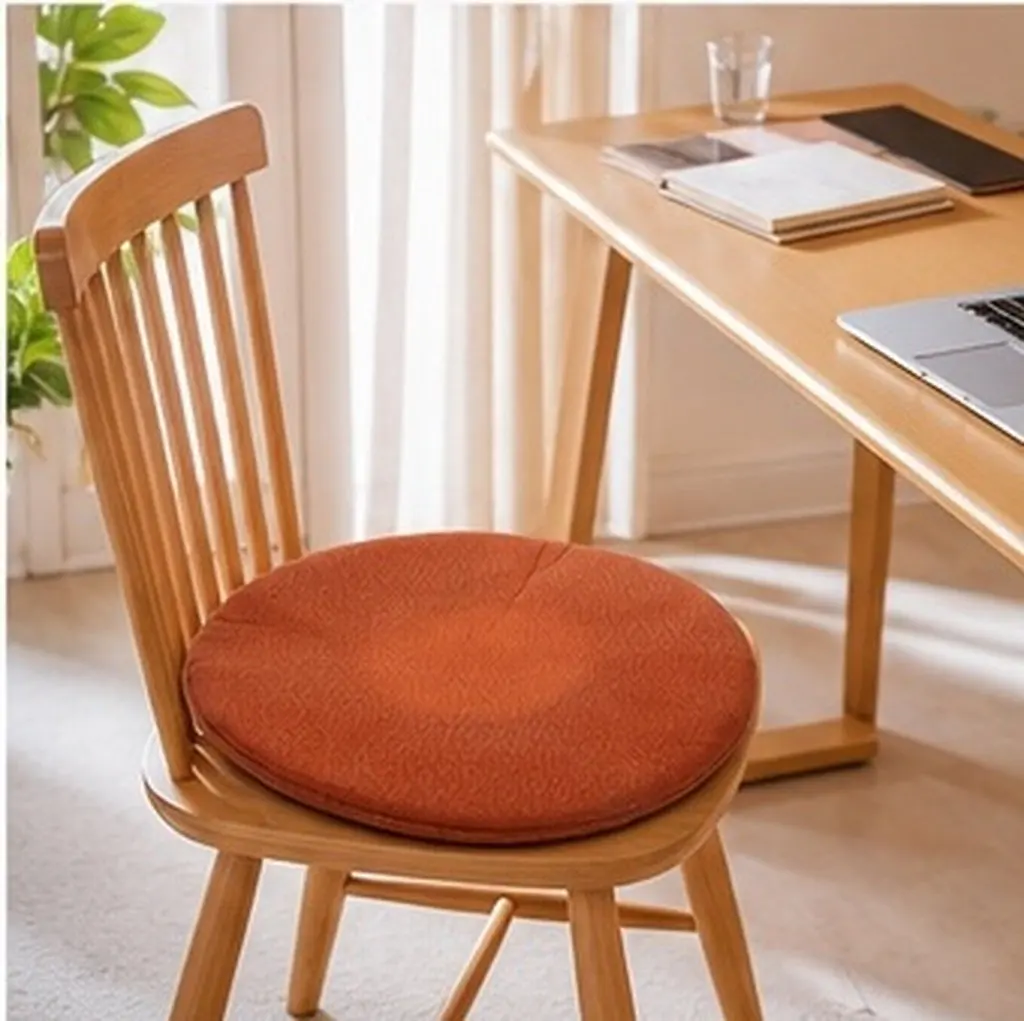 Elastic Round Stool Protector Fabric Stool Cover Bar Chair Cover Slipcover Decorative Cushion Easy Install Clean for Office Home view 6