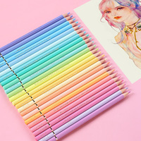 Brutfuner Macaron Colors 12/24/48/72 Colored Pencils Soft Wood Pencil Sketch Drawing Pencil Set For Painting Art Supplies