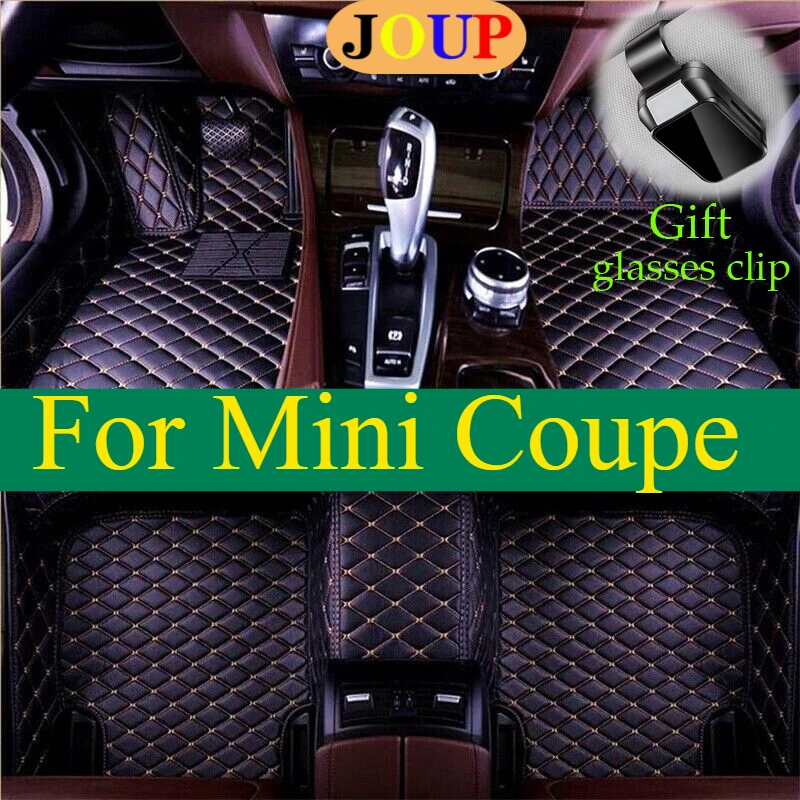 

For Mini Coupe 2009-2016 Car Floor Mats Custom All Weather Waterproof Carpets Covers Left /Right Hand Drive