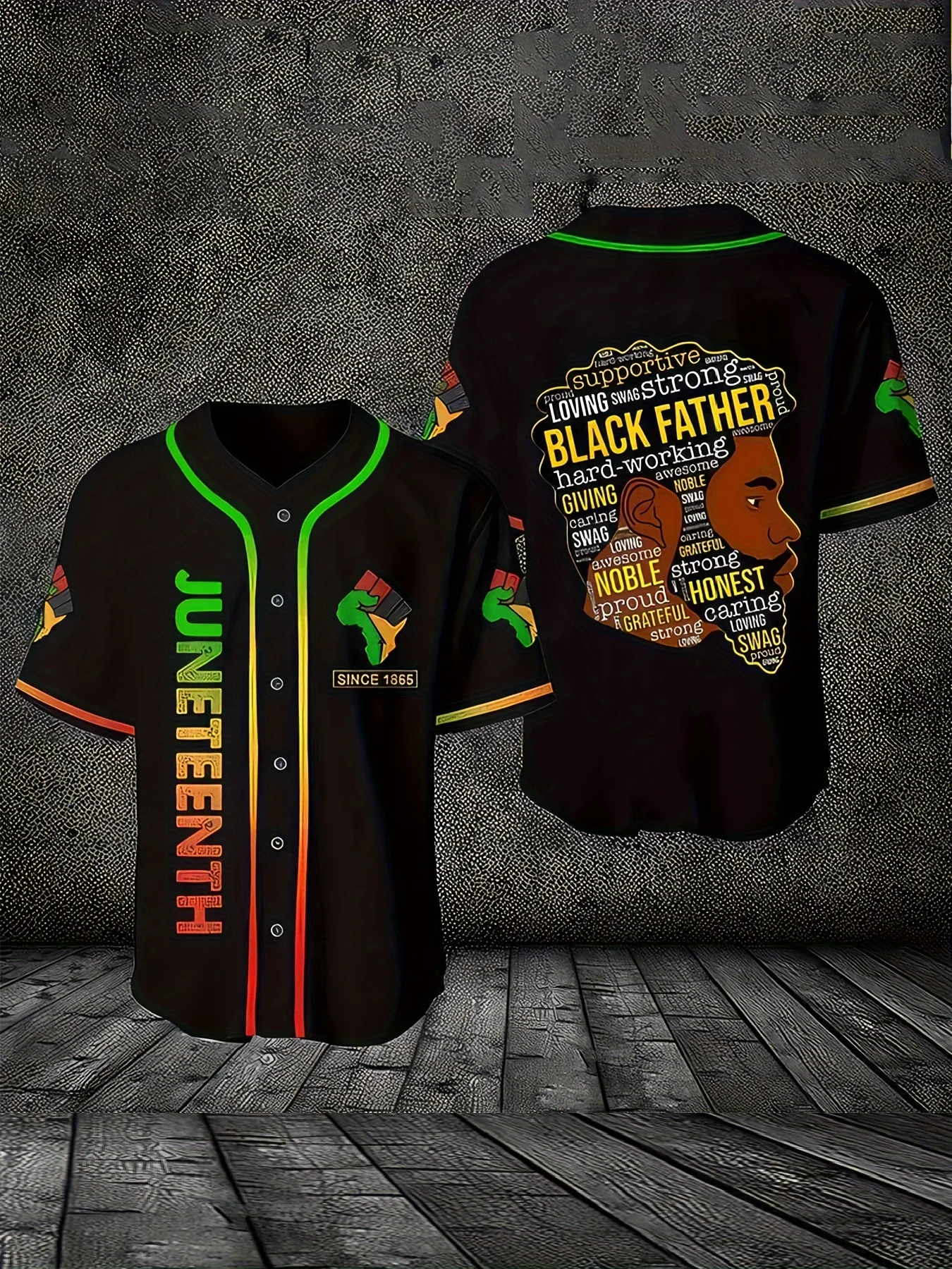 

Мужская Стильная бейсбольная Джерси june14. с принтом, Повседневная дышащая футболка с коротким рукавом и воротником на пуговицах.